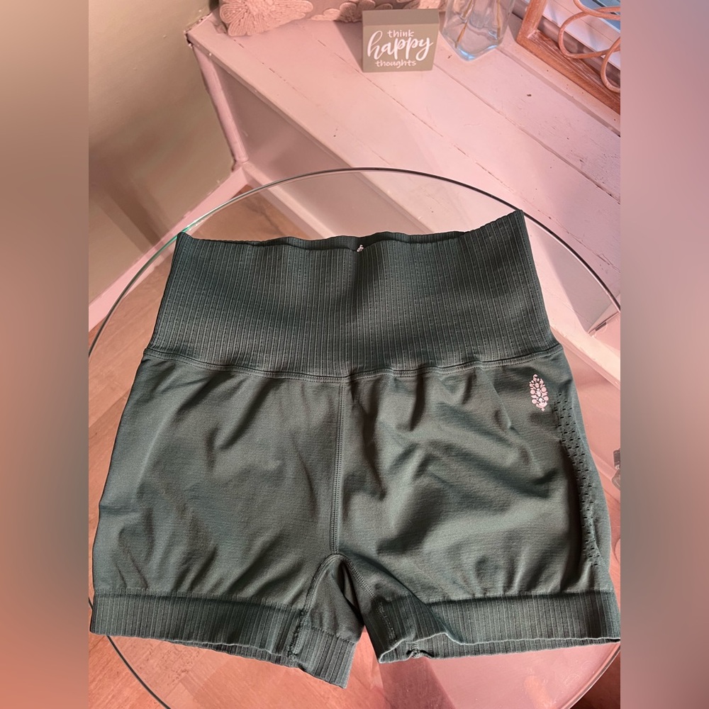 Free People Good Karma Running Shorts- Sz: M/L